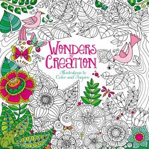 Wonders Of Creation: Illustrations To Color And Inspire by Various