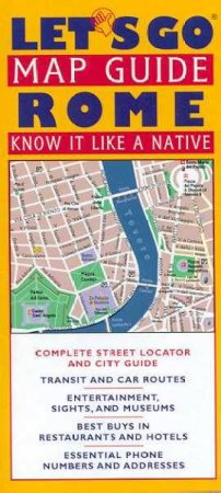 Let's Go Rome Map Guide by Various