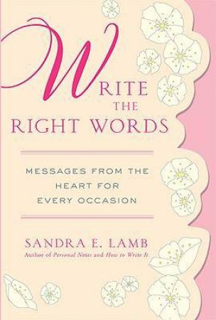 Write the Right Words by Sandra Lamb