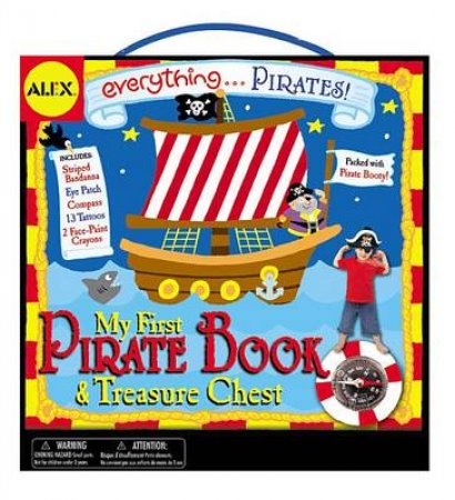 My First Pirate Book And Treasure Chest by Lass Lou Sea