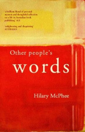 Other People's Words by Hilary McPhee