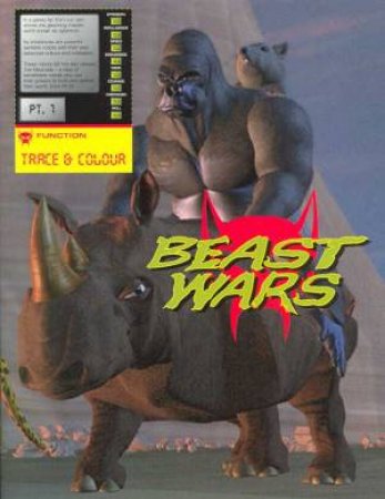 Beast Wars Trace & Colour Book by Various