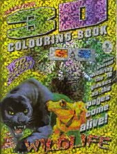 3D Colouring Book Wild Animals