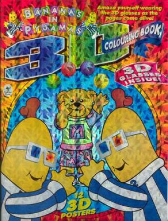 Bananas 3D Colouring Book by Various