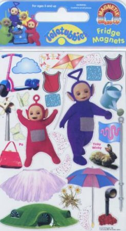 Magnetix Fridge Magnets: Teletubbies: Po & Tinky Winky Dress-Up by Various