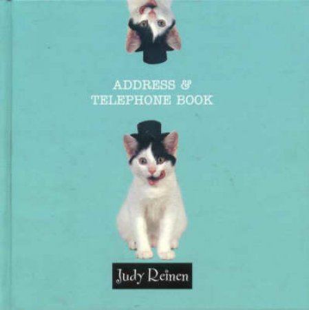 Animal Antics Address Book - Cat (Large) by Judy Reinen