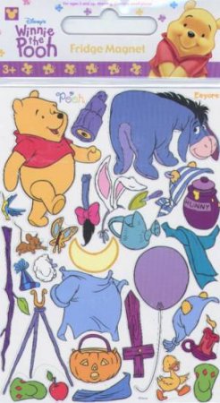 Magnetix Fridge Magnets: Winnie-The-Pooh: Pooh & Eeyore Dress-Up by Various