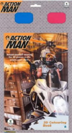 Action Man 3d Mini Colouring Book by Action Man