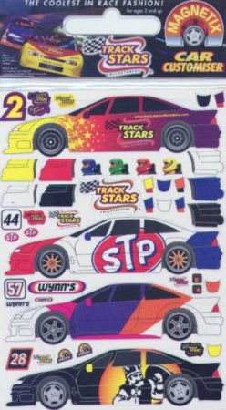 Magnetix Fridge Magnets: Track Stars Collectables: Touring Car Customiser by Various