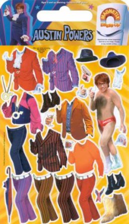 Magnetix Fridge Magnets: Austin Powers Shagadelic Dress-Up by Various