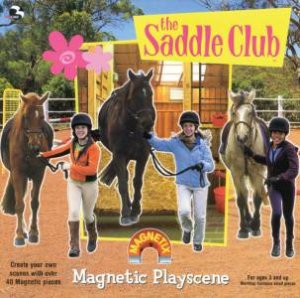 Magnetix Play-Scene: The Saddle Club Magnetic Playscene by Various