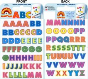 Magnetix Fridge Magnets: Learning ABC by Various