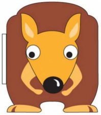 Aussie Block Book Kangaroo