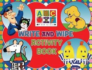 ABC Compilation Write And Wipe Activity Book by ABC Compilations