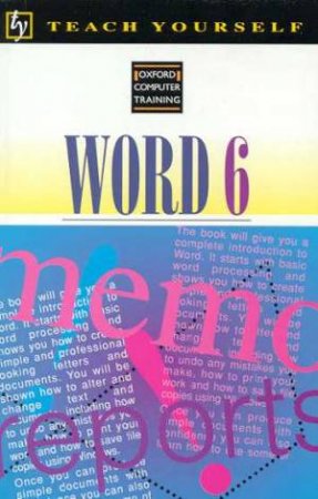 Teach Yourself Word 6 by Various