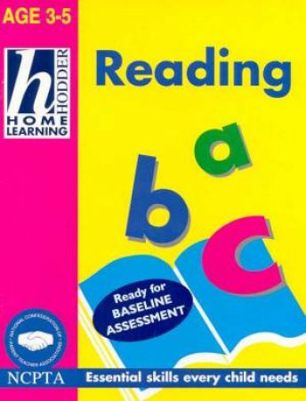 Hodder Home Learning: Reading - Ages 3 - 5 by Sue Barraclough