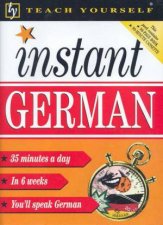 Teach Yourself Instant German  Book  Tape