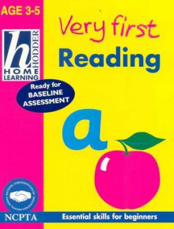 Hodder Home Learning: Very First Reading - Ages 3 - 5 by Sue Barraclough