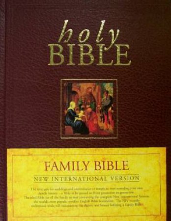 NIV Holy Bible - Family Edition by Various