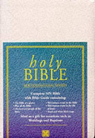 NIV Popular Bible - Economical White Leather by Various