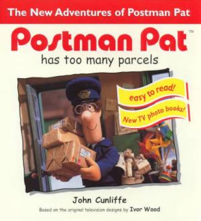 Postman Pat HasToo Many Parcels by John Cunliffe