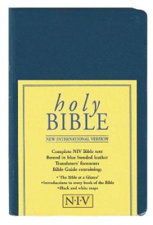 NIV Inclusive Popular Bible - Blue Bonded Leather by Various