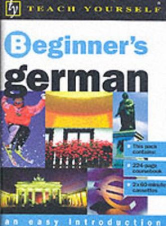 Teach Yourself Beginner's German - Book & Tape by McNab Rosi