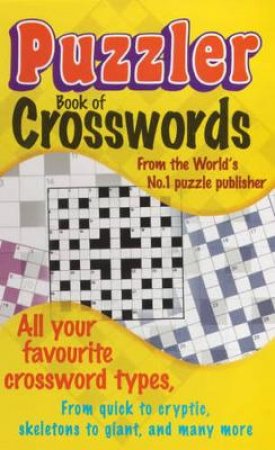 Puzzler Book Of Crosswords by Various