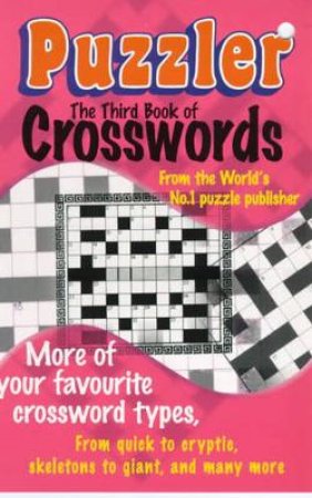 The Puzzler Book Of Crosswords 3 by Various