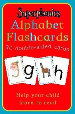 Superphonics Alphabet Flashcards by Ruth Miskin