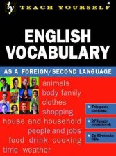 Teach Yourself English Vocabulary  Book  CDs