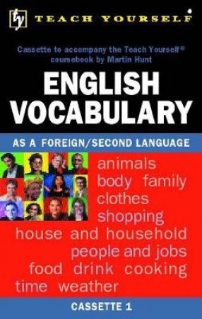 Teach Yourself English Vocabulary - Cassette by Martin Hunt