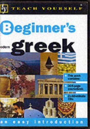 Teach Yourself Beginner's Modern Greek - Book & CD by Matsukas Aristarhos