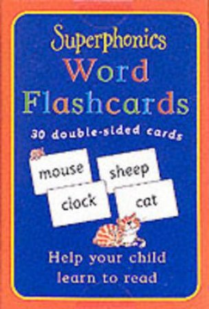 Superphonics Word Flashcards by Ruth Miskin