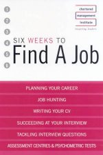 Chartered Management Institute Six Weeks To Find A Job