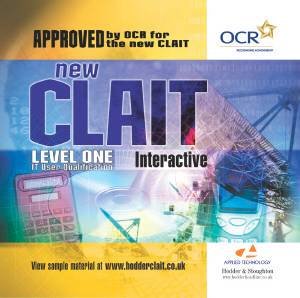 New CLAIT Interactive Single-Use CD-ROM: Level 1 IT User Qualification Pack by Various