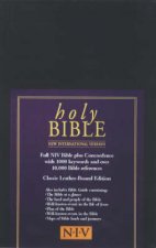 NIV Popular Bible With Concordance  Leather Bound