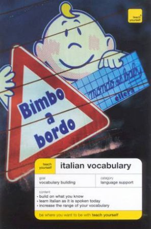 Teach Yourself Italian Vocabulary by Mike Zollo