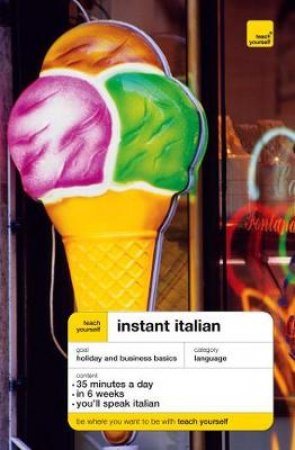 Teach Yourself Instant Italian - Book & CD by Elisabeth Smith