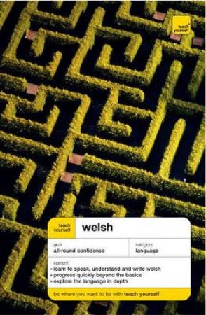 Teach Yourself Welsh - Book & Tape by Julie Brake & Christine Jones