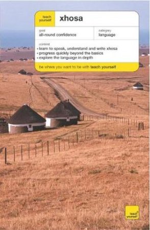 Teach Yourself Xhosa - Book & Tape by Beverley Kirsch