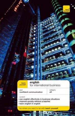 Teach Yourself EFL: English For International Business - Book & CD by Nick Andon & Seamus O'Riordan