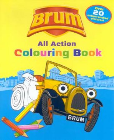 Brum: All Action Colouring Book by Alan Dapre