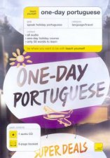 Teach Yourself OneDay Portuguese  Booklet  CD