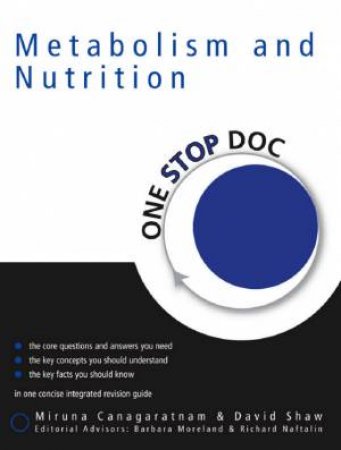 One Stop Doc: Metabolism And Nutrition by Canagaratnam