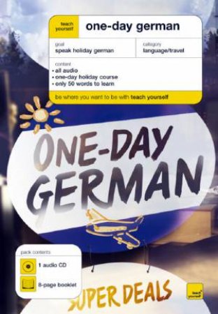 Teach Yourself: One-Day German - CD by Elisabeth Smith