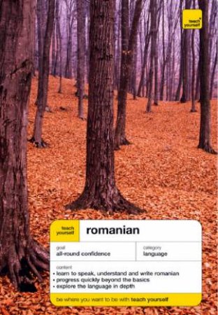 Teach Yourself: Romanian - CD by Deletant Dennis; Alexand