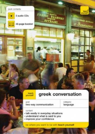 Teach Yourself: Greek Conversation: Cd by Dennis Couniacis