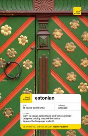 Teach Yourself Estonian Book by Various