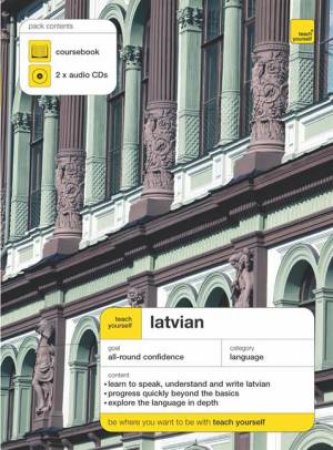 Teach Yourself: Latvian plus CD by Sapiets & Marite